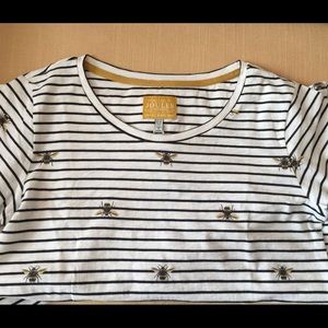 Joules T-Shirt in Bee Print Size 6